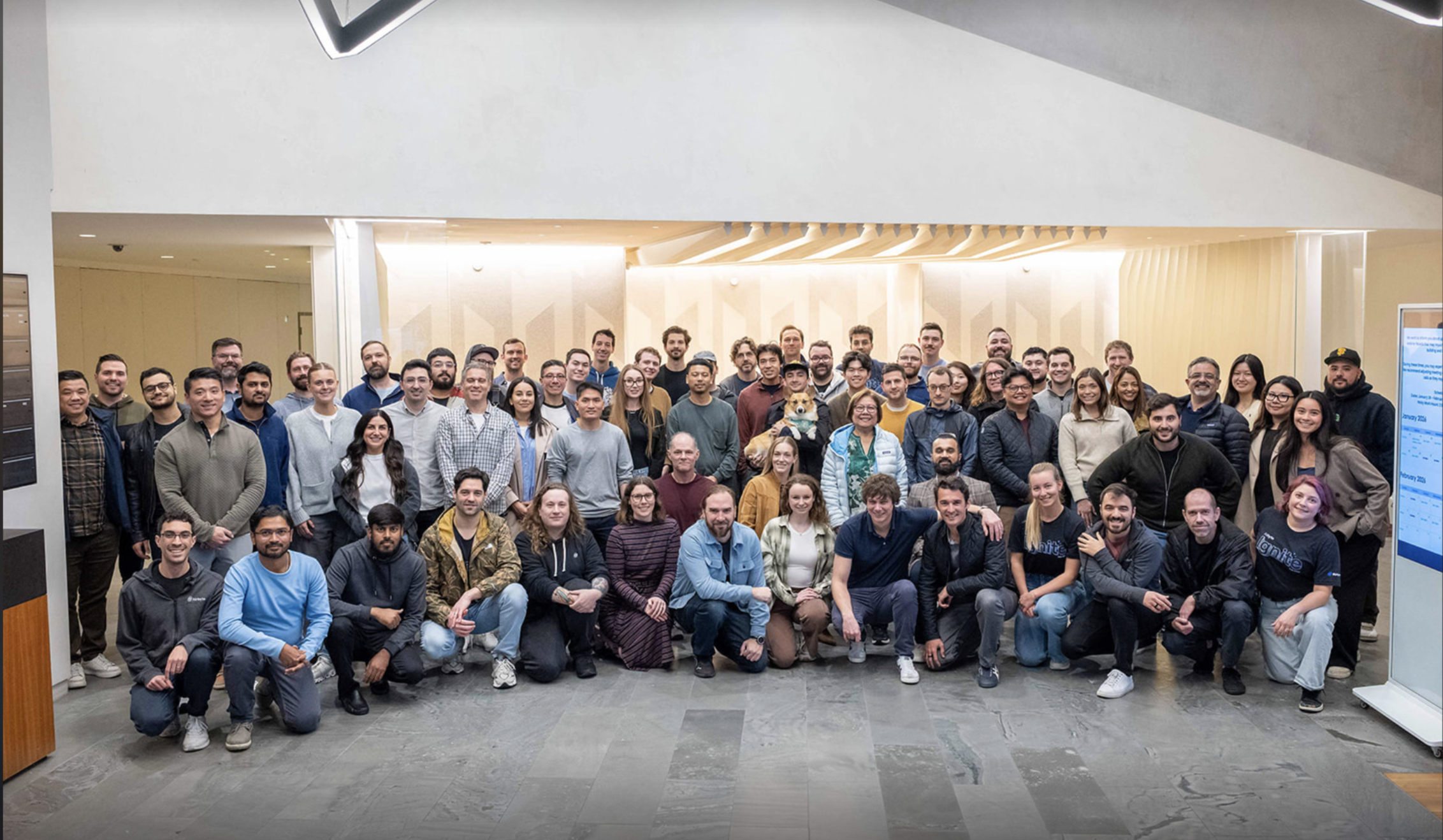 Airbyte team collaborating in the San Francisco office